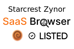 Starcrest Zynor - SaaS Browser Verified Badge