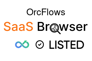 OrcFlows - SaaS Browser Verified Badge