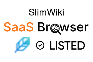 SlimWiki - SaaS Browser Verified Badge