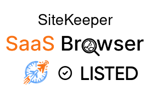 SiteKeeper - SaaS Browser Verified Badge