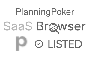 PlanningPoker - SaaS Browser Verified Badge