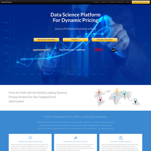 Darwin Pricing Screenshot