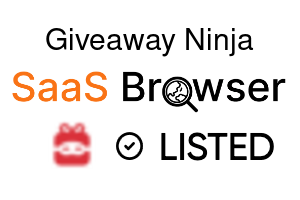 Giveaway Ninja - SaaS Browser Verified Badge