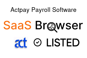 Actpay Payroll Software - SaaS Browser Verified Badge