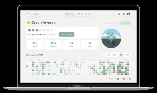 Kindleaf Screenshot 4