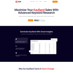 Kauf Keyword Tool Screenshot