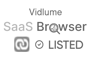 Vidlume - SaaS Browser Verified Badge