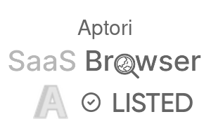 Aptori - SaaS Browser Verified Badge