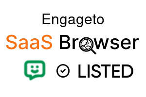 Engageto - SaaS Browser Verified Badge