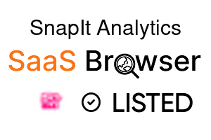 SnapIt Analytics - SaaS Browser Verified Badge