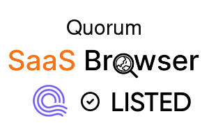 Quorum - SaaS Browser Verified Badge