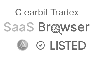 Clearbit Tradex - SaaS Browser Verified Badge