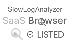 SlowLogAnalyzer - SaaS Browser Verified Badge