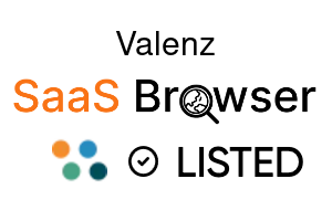 Valenz - SaaS Browser Verified Badge