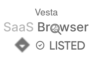 Vesta - SaaS Browser Verified Badge