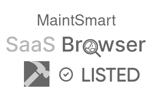 MaintSmart - SaaS Browser Verified Badge