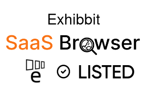 Exhibbit - SaaS Browser Verified Badge