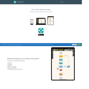 Diagrams Notepad Screenshot