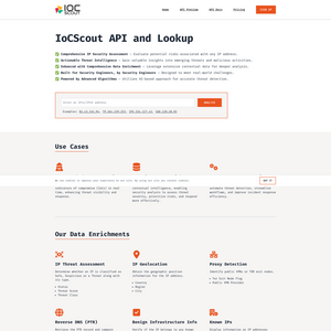 IoCScout Screenshot