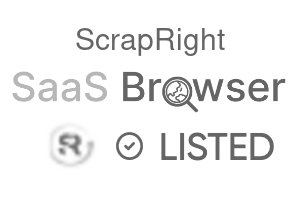 ScrapRight - SaaS Browser Verified Badge