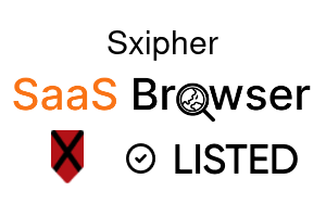 Sxipher - SaaS Browser Verified Badge