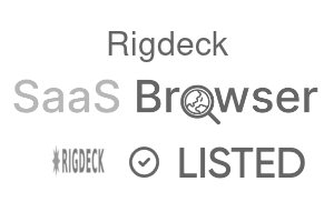 Rigdeck - SaaS Browser Verified Badge