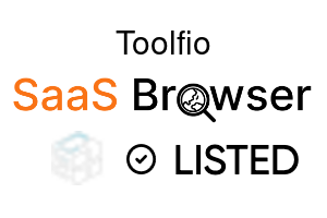 Toolfio - SaaS Browser Verified Badge