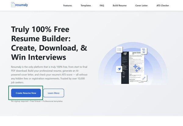 Resumaly Screenshot 8
