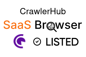 CrawlerHub - SaaS Browser Verified Badge