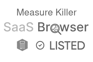 Measure Killer - SaaS Browser Verified Badge