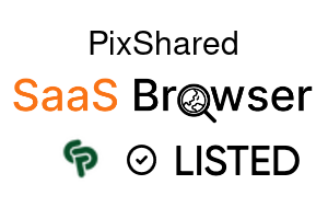 PixShared - SaaS Browser Verified Badge