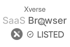 Xverse - SaaS Browser Verified Badge