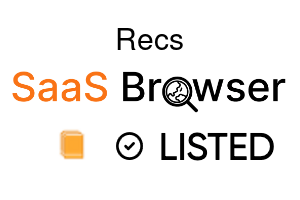 Recs - SaaS Browser Verified Badge