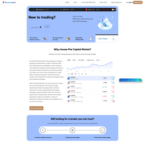 Fire Capital Market Screenshot