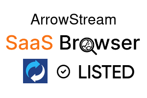 ArrowStream - SaaS Browser Verified Badge