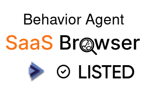 Behavior Agent - SaaS Browser Verified Badge