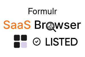 Formulr - SaaS Browser Verified Badge