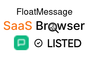 FloatMessage - SaaS Browser Verified Badge