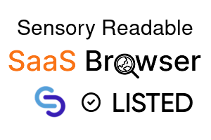 Sensory Readable - SaaS Browser Verified Badge