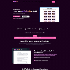 AI Tutor Screenshot