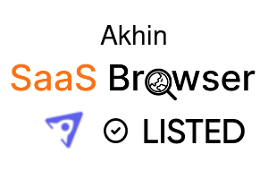 Akhin - SaaS Browser Verified Badge