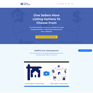 Owner Advocate Screenshot