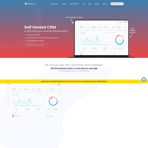 Grow CRM Screenshot