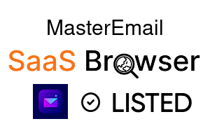 MasterEmail - SaaS Browser Verified Badge