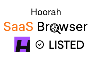 Hoorah - SaaS Browser Verified Badge