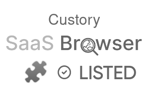 Custory - SaaS Browser Verified Badge