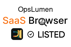 OpsLumen - SaaS Browser Verified Badge