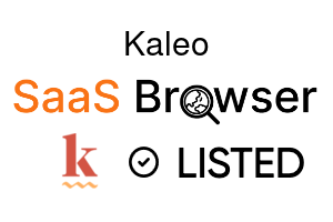 Kaleo - SaaS Browser Verified Badge