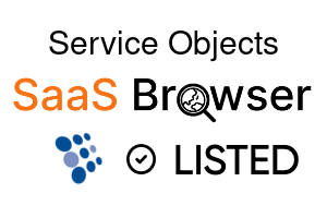 Service Objects - SaaS Browser Verified Badge