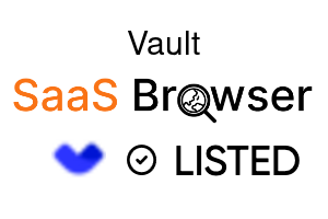Vault - SaaS Browser Verified Badge